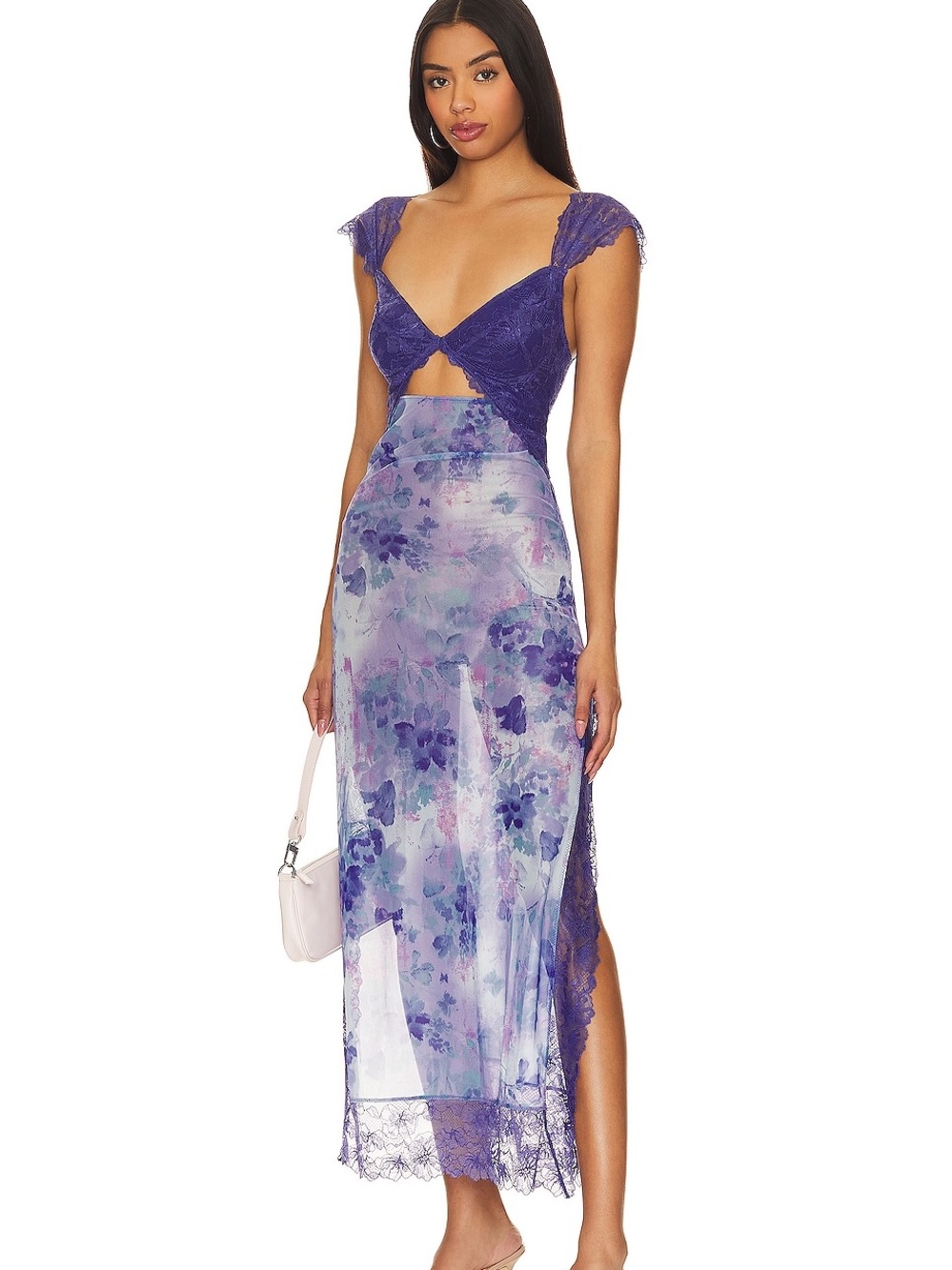 Free People Suddenly Fine Maxi Slip Dress